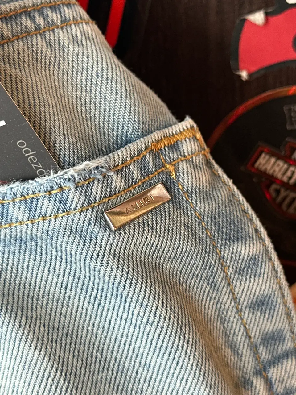 Amiri Shotgun 32 Straight Jeans, detail view 16