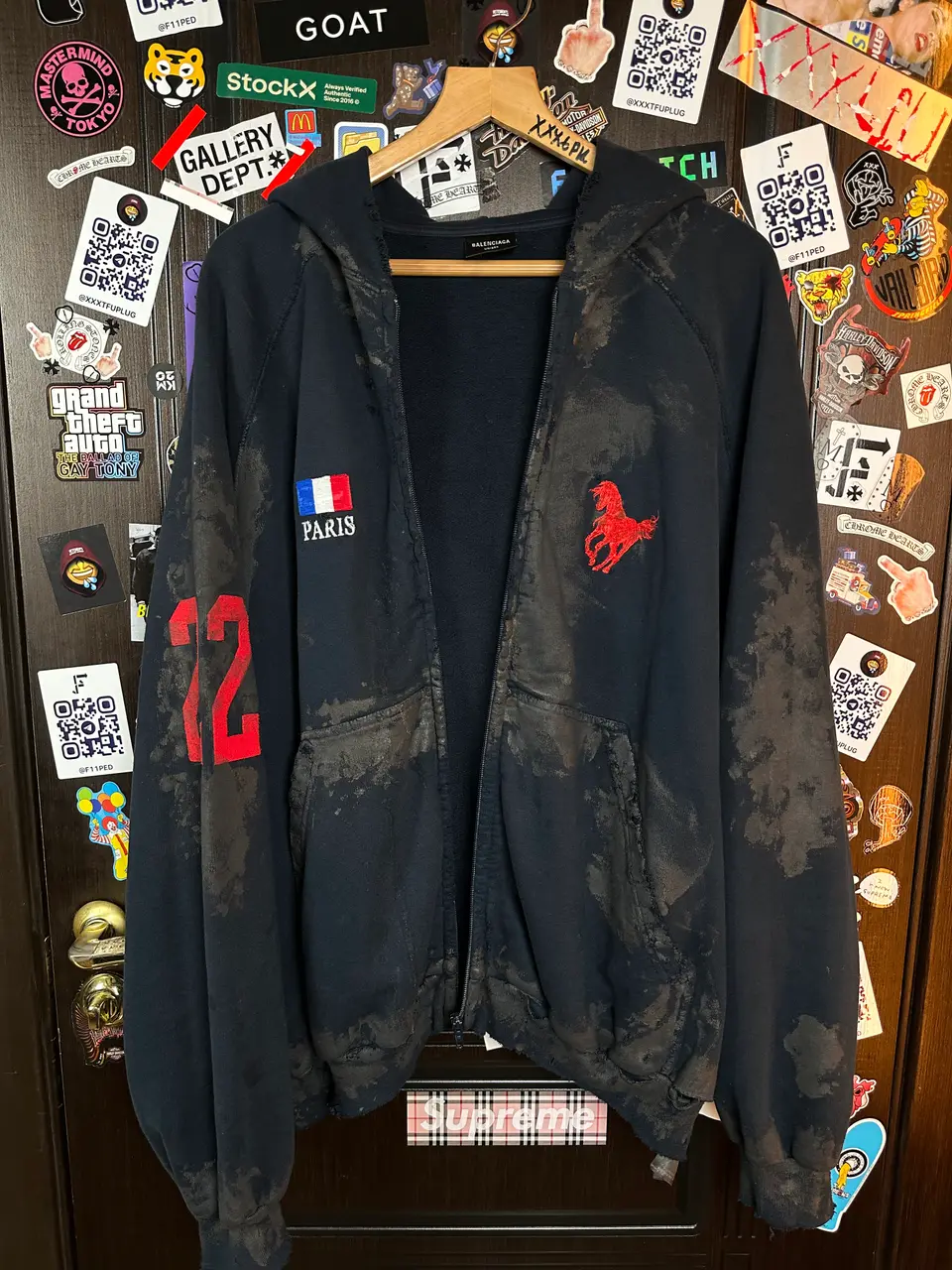 Balenciaga Balenci Dirty Polo, detail view 10
