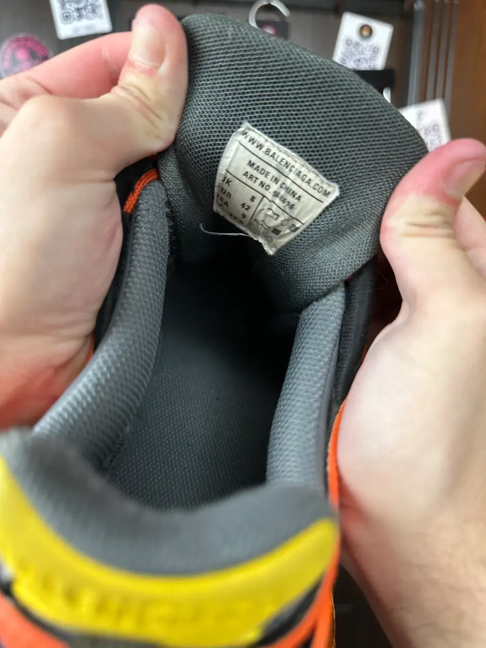 Balenciaga Balenciaga Track 2 Orange, detail view 4