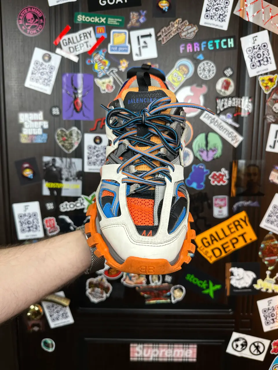 Balenciaga Track 1 Fist release, detail view 2