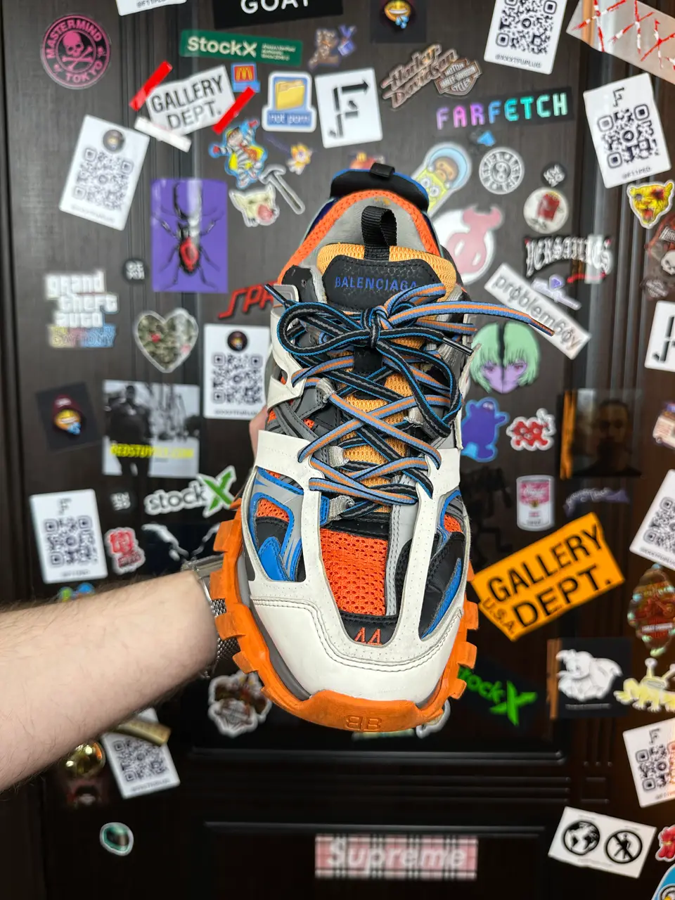 Balenciaga Track 1 Fist release, detail view 3