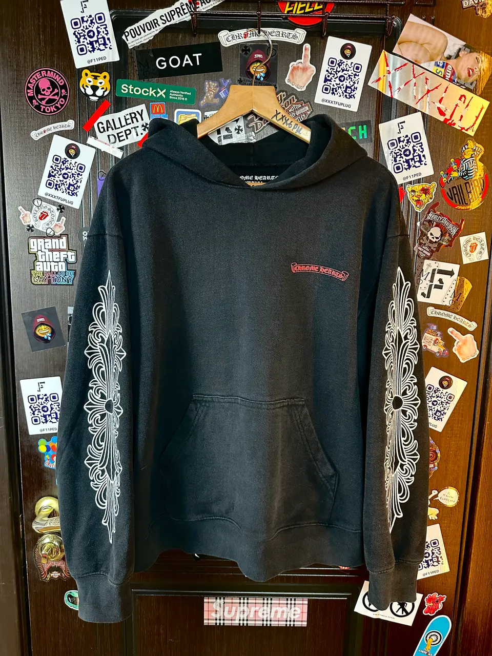 Chrome Hearts Chrome Hearts Matty Boy Chomper Golden tooth Hoodie