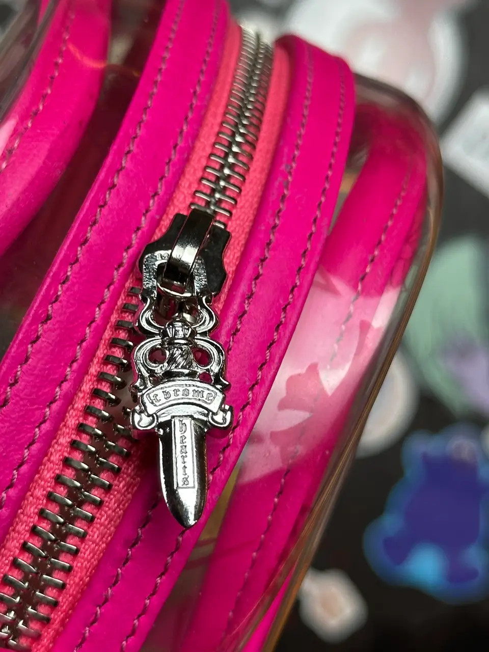 Chrome Hearts Pink taka bag, detail view 8