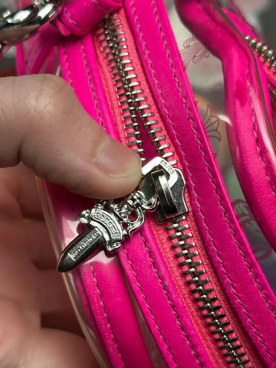 Chrome Hearts Pink taka bag, detail view 9