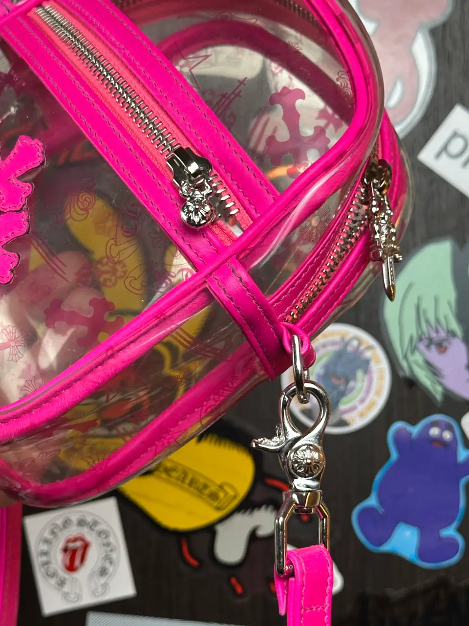 Chrome Hearts Pink taka bag, detail view 10