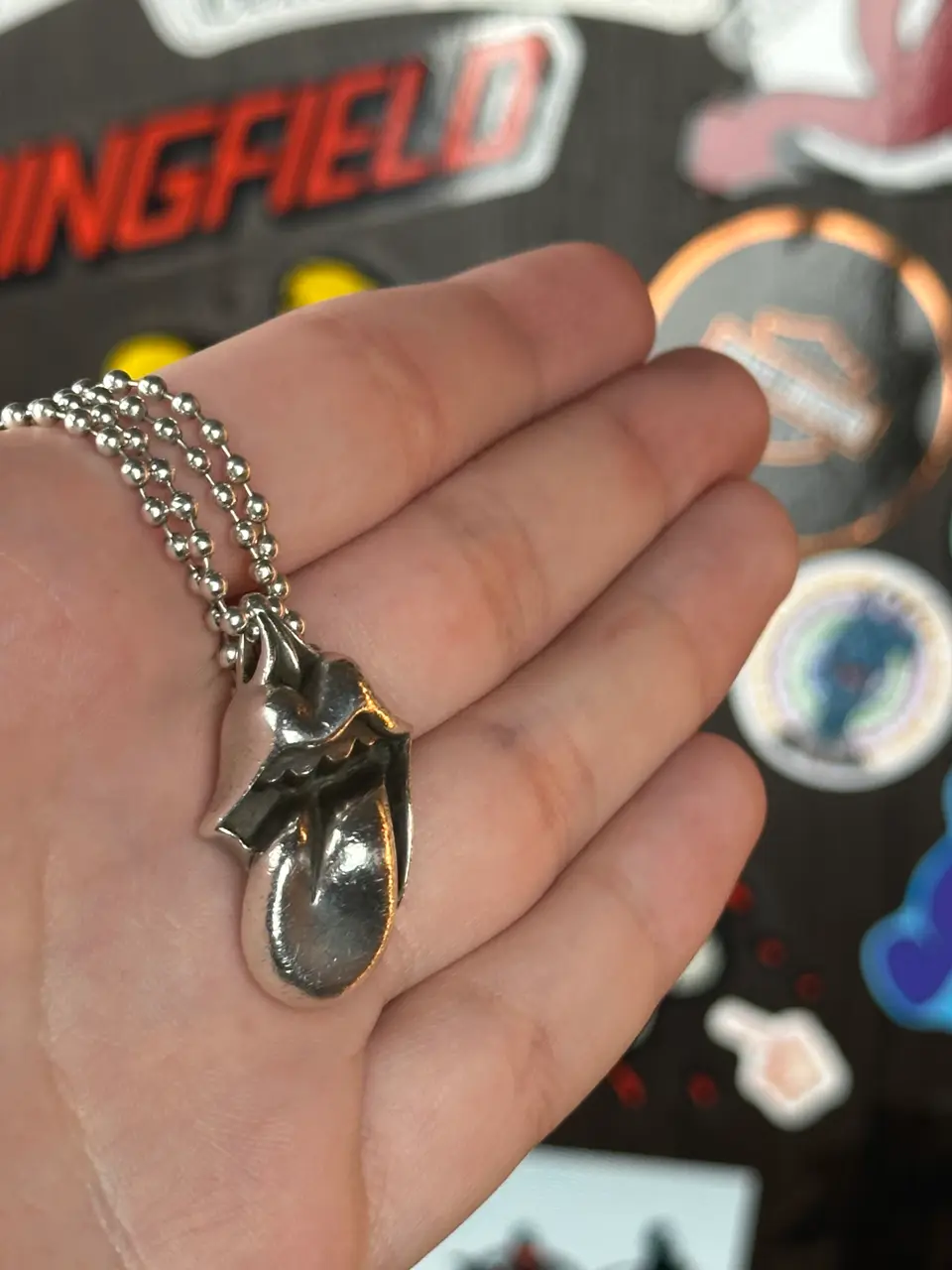 Chrome Hearts Rolling Stones Pendant, detail view 6