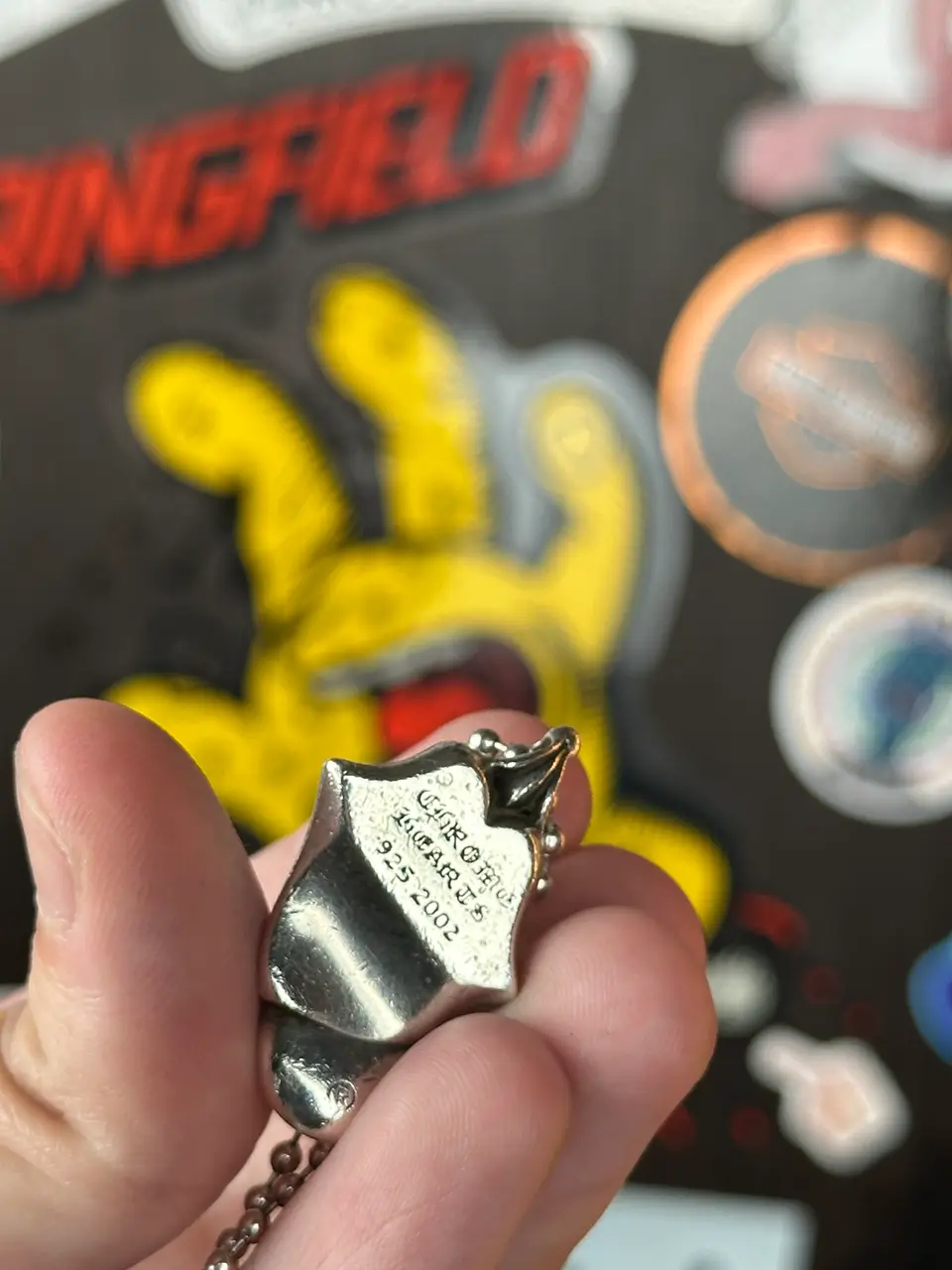 Chrome Hearts Rolling Stones Pendant, detail view 11