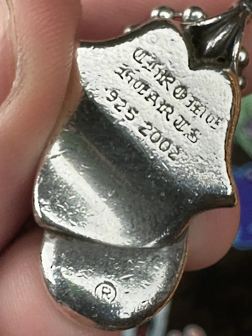 Chrome Hearts Rolling Stones Pendant, detail view 13