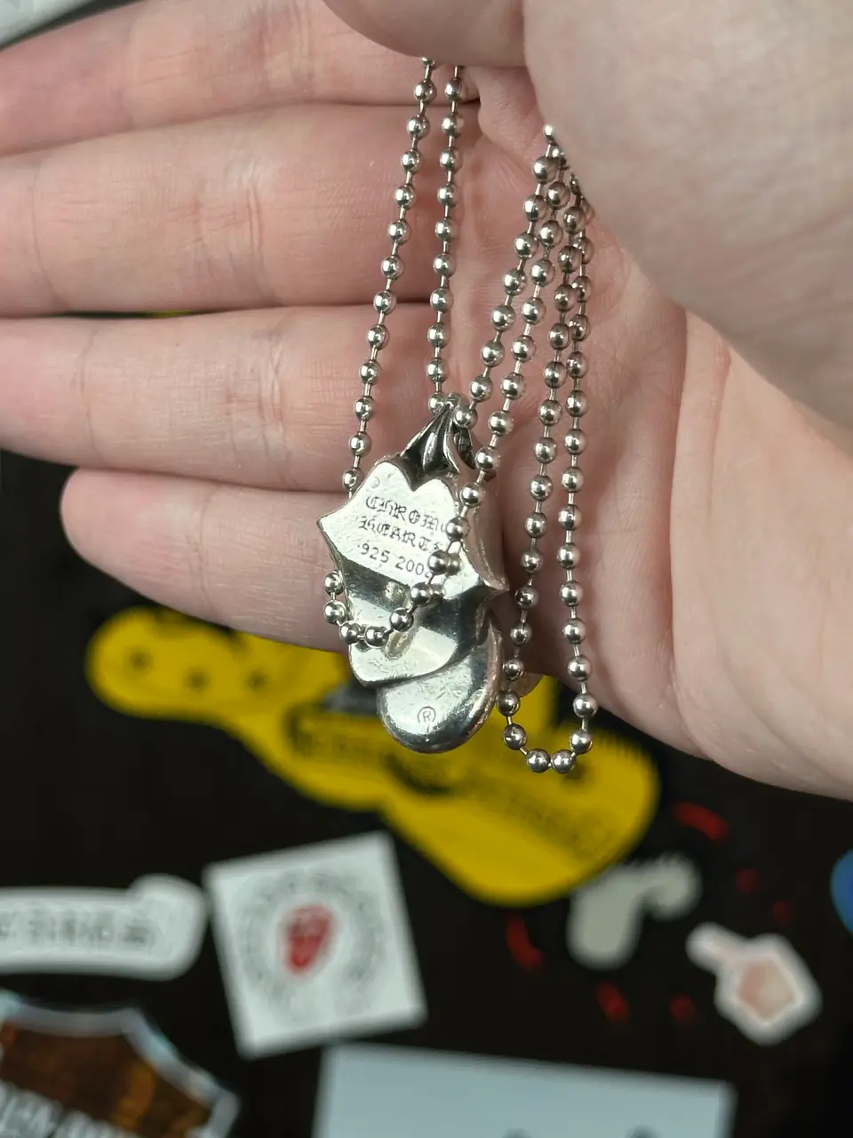 Chrome Hearts Rolling Stones Pendant, detail view 18