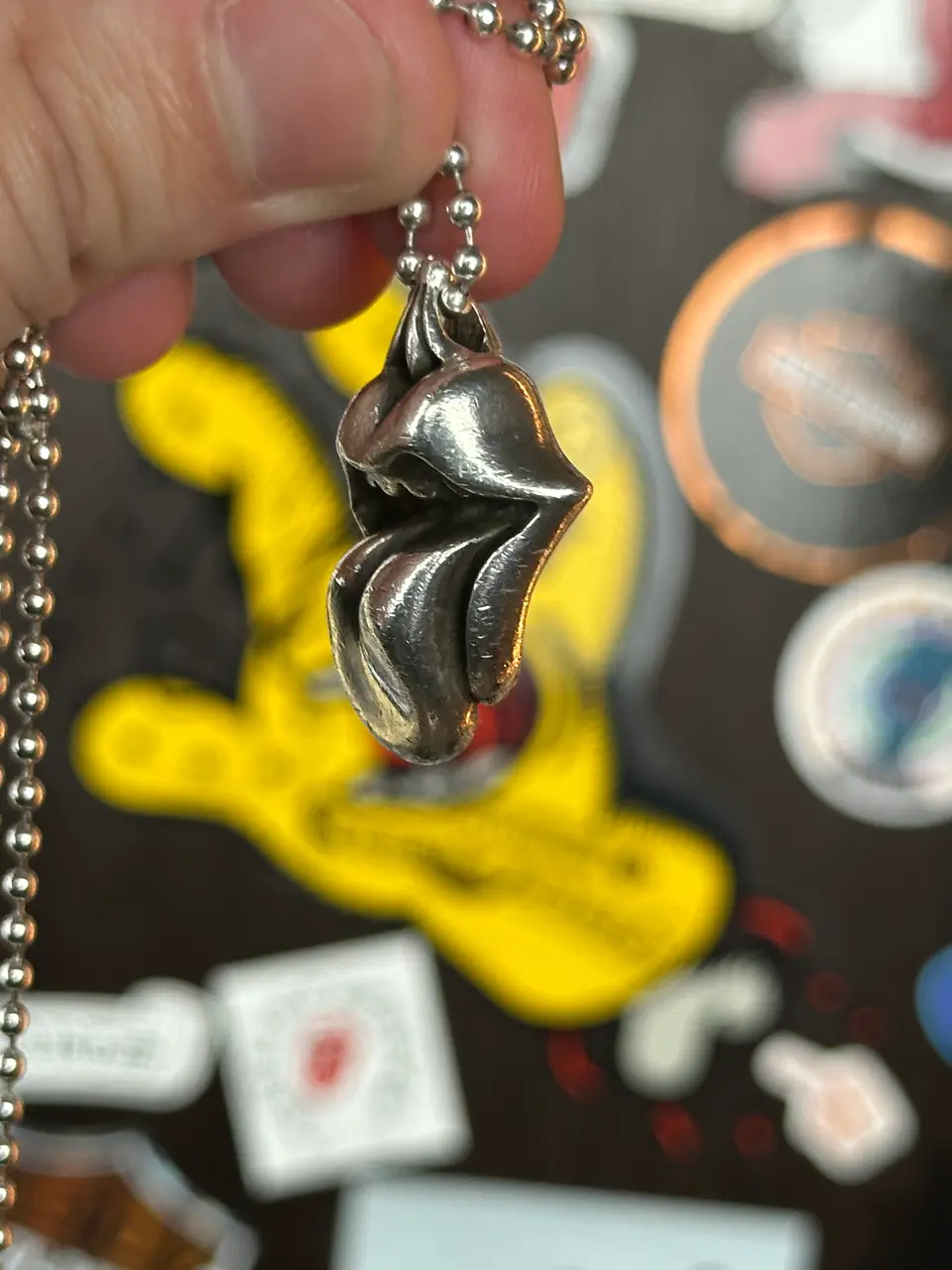 Chrome Hearts Rolling Stones Pendant, detail view 20