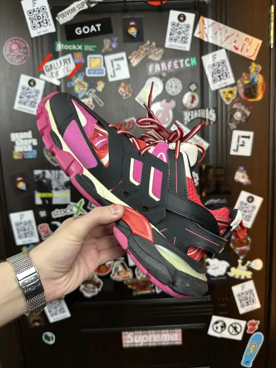 Balenciaga Balenciaga Track 1 Pink, detail view 8