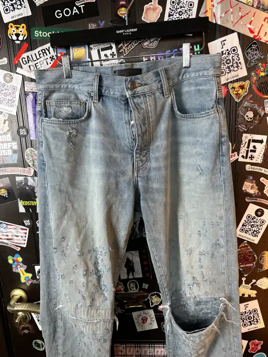Amiri Shotgun 32 Straight Jeans, detail view 5