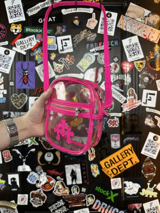 Chrome Hearts Pink taka bag, detail view 2