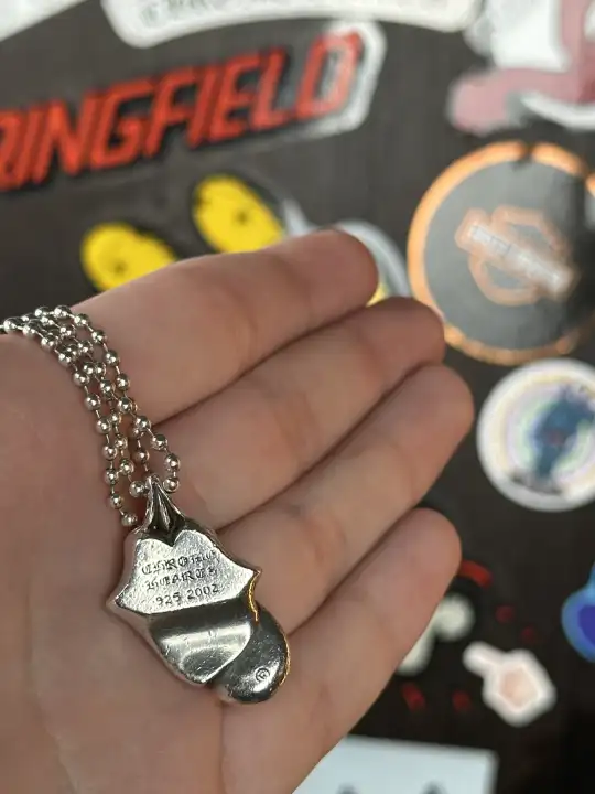 Chrome Hearts Rolling Stones Pendant, detail view 7