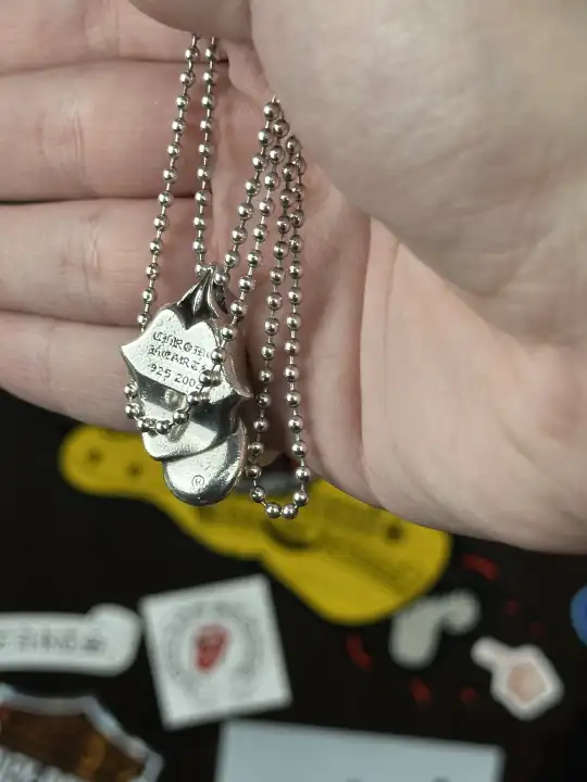 Chrome Hearts Rolling Stones Pendant, detail view 17