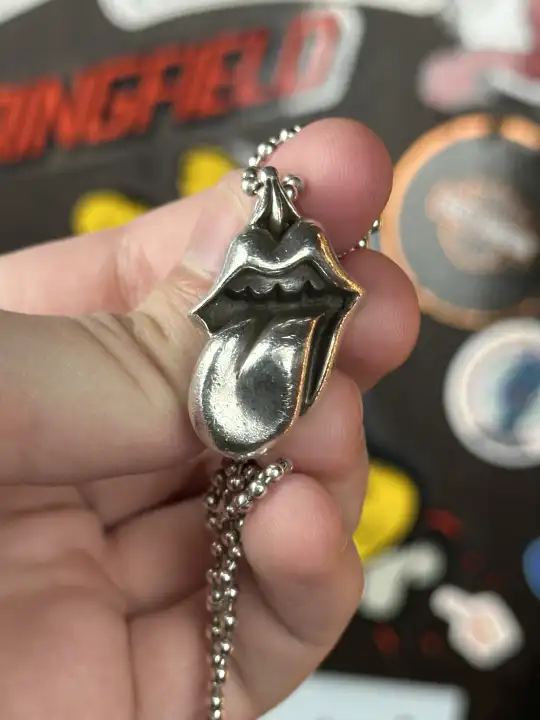 Chrome Hearts Rolling Stones Pendant, detail view 19