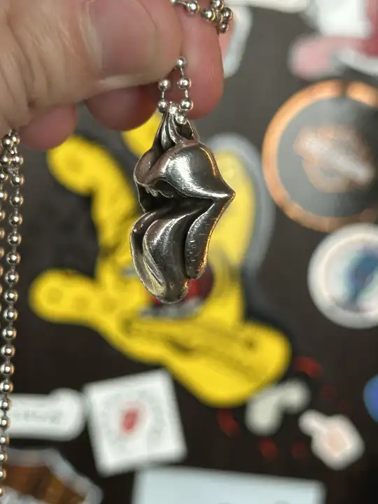 Chrome Hearts Rolling Stones Pendant, detail view 20