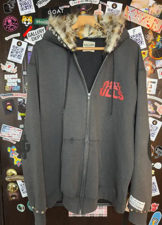 Gallery Dept. ATK FUR HOOD ZIP, detail view 3