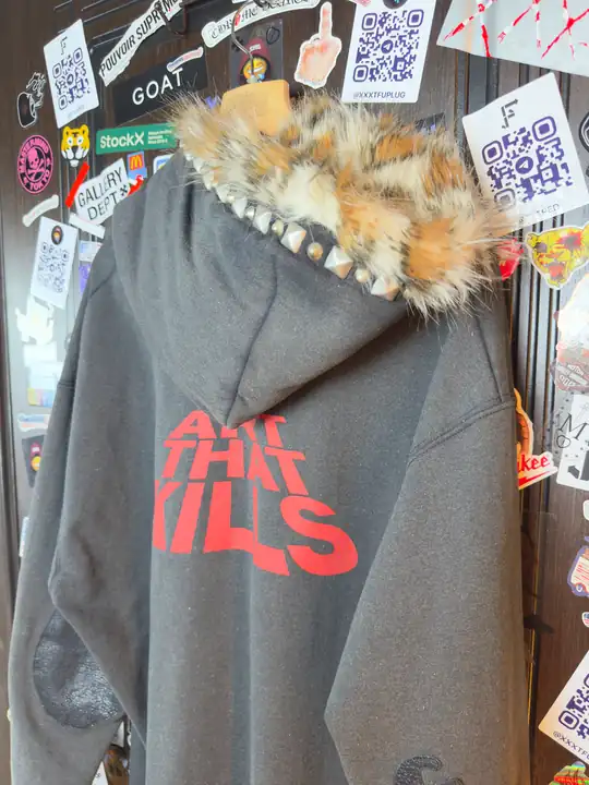 Gallery Dept. ATK FUR HOOD ZIP, detail view 6