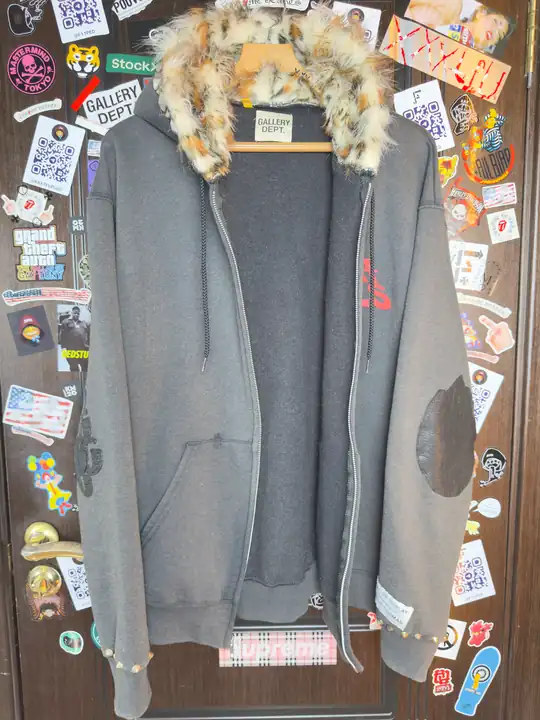 Gallery Dept. ATK FUR HOOD ZIP, detail view 7