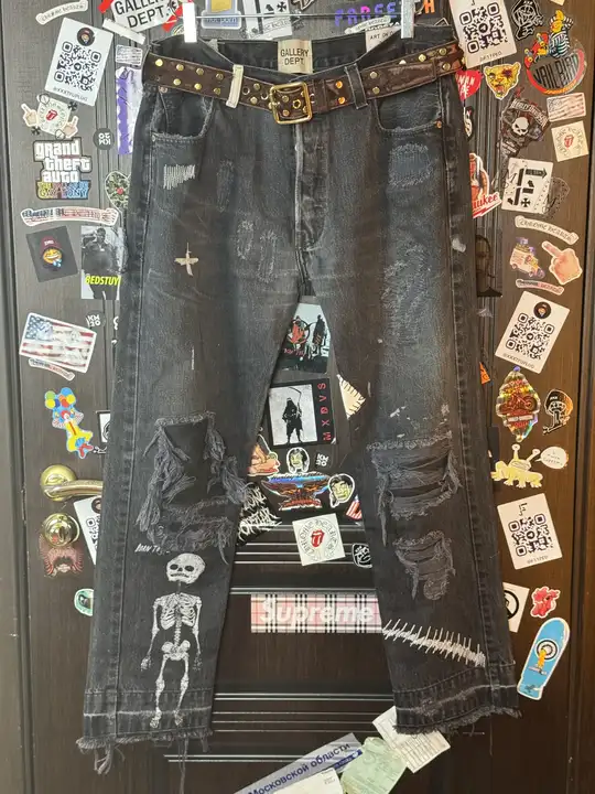 Gallery Dept. Gallery Dept. Fuck Face Denim 33, detail view 2