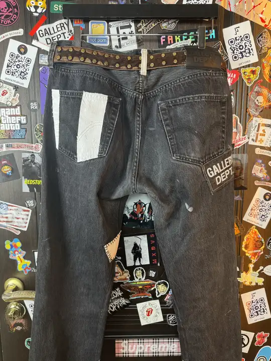 Gallery Dept. Gallery Dept. Fuck Face Denim 33, detail view 4