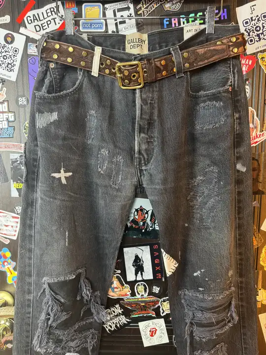 Gallery Dept. Gallery Dept. Fuck Face Denim 33, detail view 5