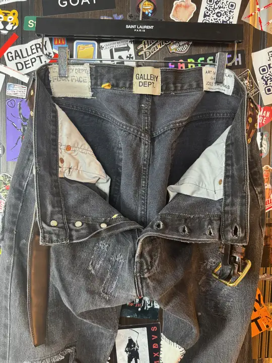 Gallery Dept. Gallery Dept. Fuck Face Denim 33, detail view 7
