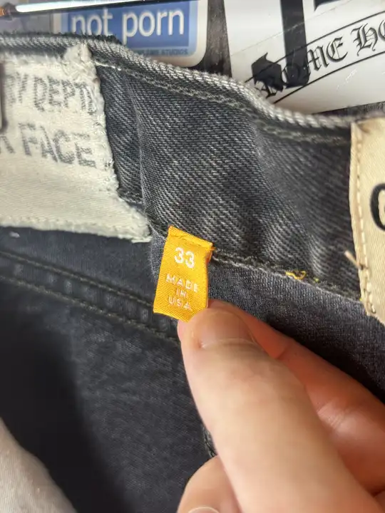 Gallery Dept. Gallery Dept. Fuck Face Denim 33, detail view 9