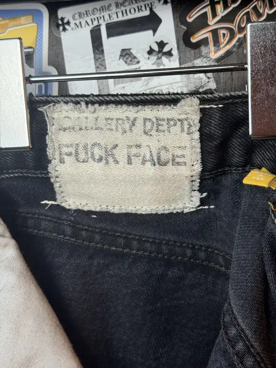 Gallery Dept. Gallery Dept. Fuck Face Denim 33, detail view 12