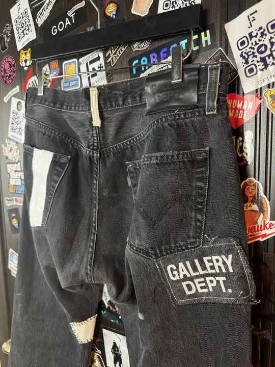 Gallery Dept. Gallery Dept. Fuck Face Denim 33, detail view 15
