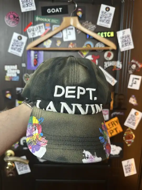Gallery Dept. Cap Lanvin x Gallery dept, detail view 2