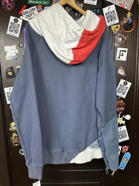 Greg Lauren "USA" Sample Hoodie 3 size, detail view 2