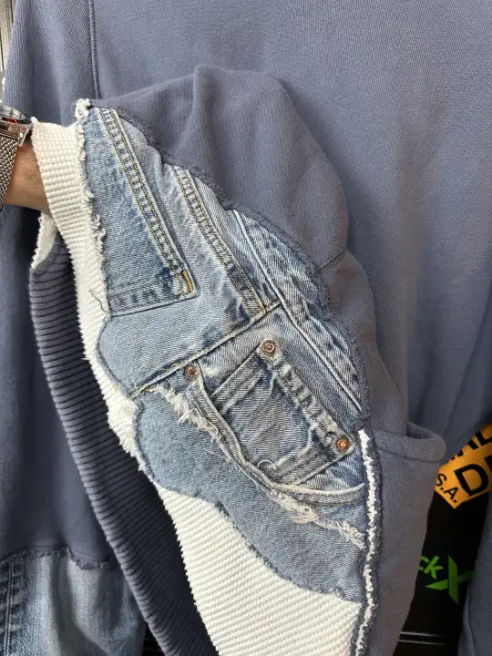 Greg Lauren "USA" Sample Hoodie 3 size, detail view 15