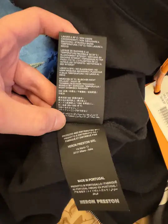 Heron Preston Mr.P M, detail view 13