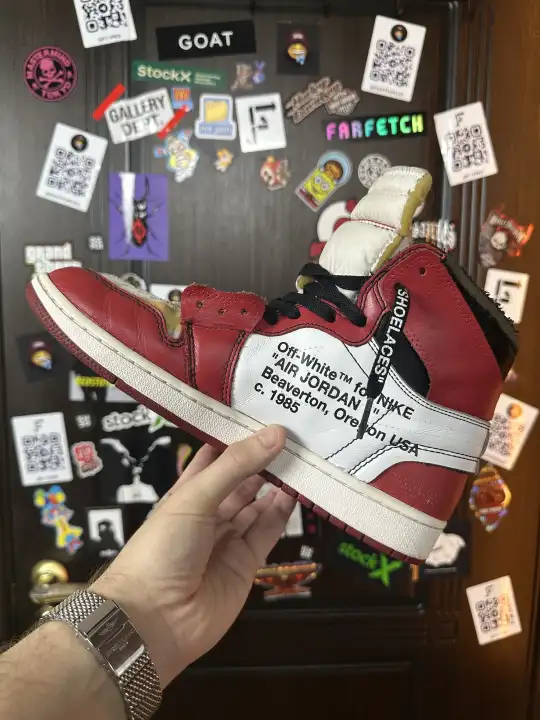 Off-White x Nike Chicago Jordan 1, detail view 8
