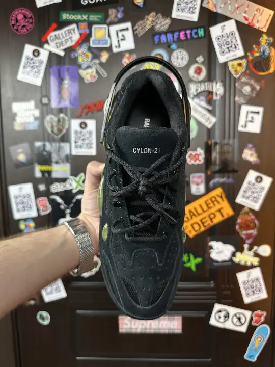 Raf Simons Cylon-21 Black, detail view 2