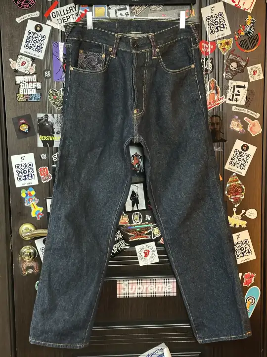 RMC Red Monkey Company | RMC 2008 «Erotic Ukiyo-e Collection» 1001 Archive Denim, detail view 2