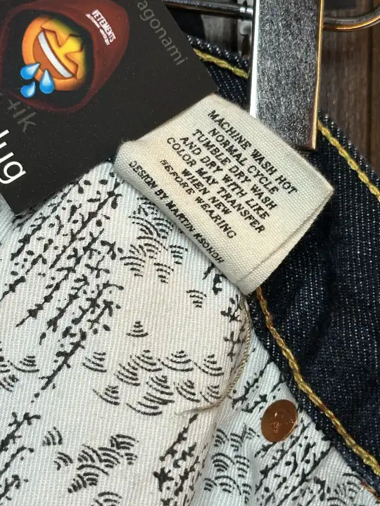 RMC Red Monkey Company | RMC 2008 «Erotic Ukiyo-e Collection» 1001 Archive Denim, detail view 16