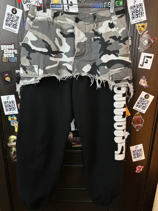 Vetements SS19 Georgian Pants, detail view 2