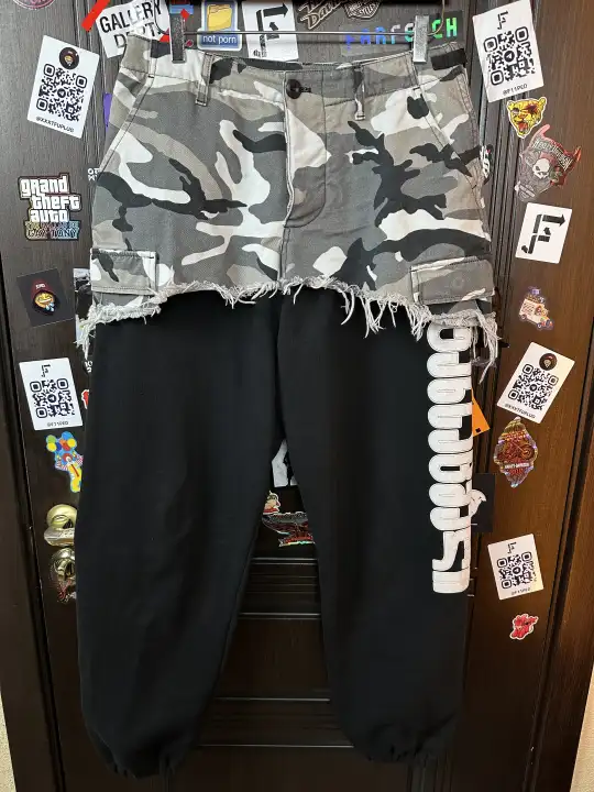 Vetements SS19 Georgian Pants, detail view 3