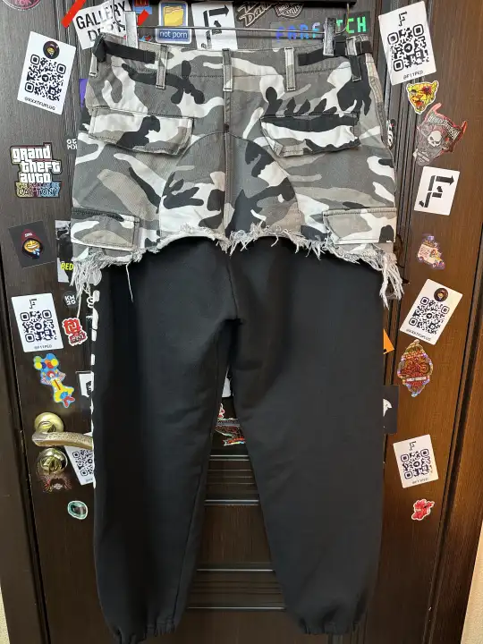 Vetements SS19 Georgian Pants, detail view 4