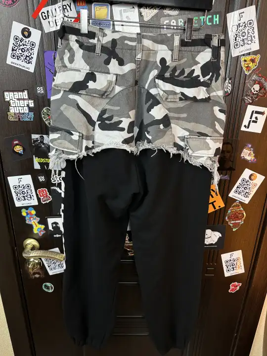 Vetements SS19 Georgian Pants, detail view 12