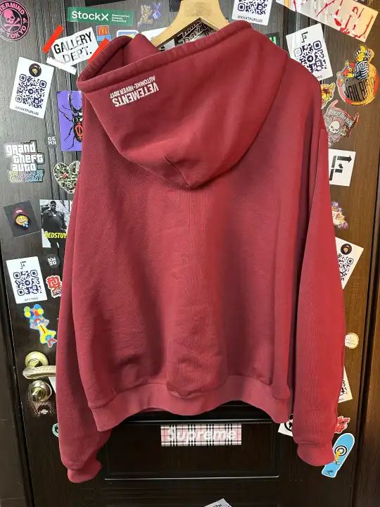 Vetements VETEMENTS “May the bridges” Zip Hoodie 1/50, detail view 5