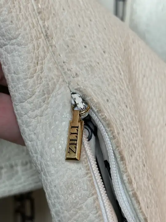 Zilli Zilli "Brigant" Peccary Leather Jacket, detail view 6