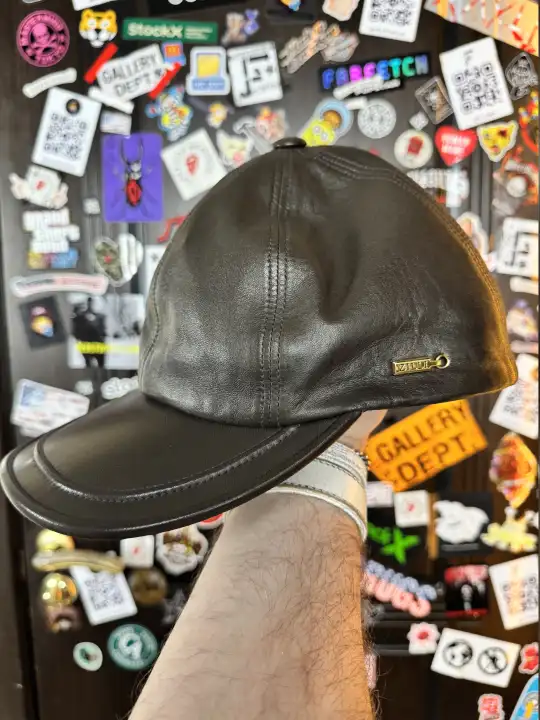 ZILLI Zilli Brown Lamb Cap, detail view 5