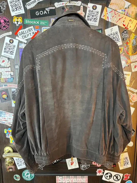 ZILLI Zilli "Damien" Suede Jacket, detail view 3