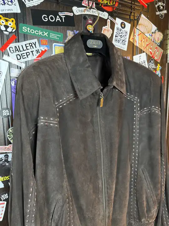 ZILLI Zilli "Damien" Suede Jacket, detail view 5