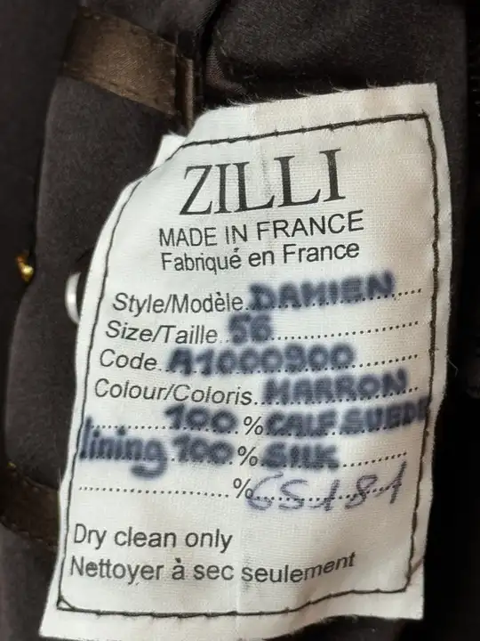 ZILLI Zilli "Damien" Suede Jacket, detail view 12