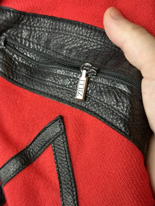ZILLI Zilli "Huoene" Deerskin Bomber, detail view 18